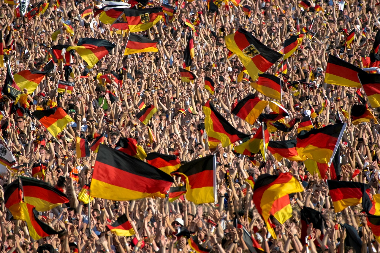 Deutschland Fanartikel Flagge